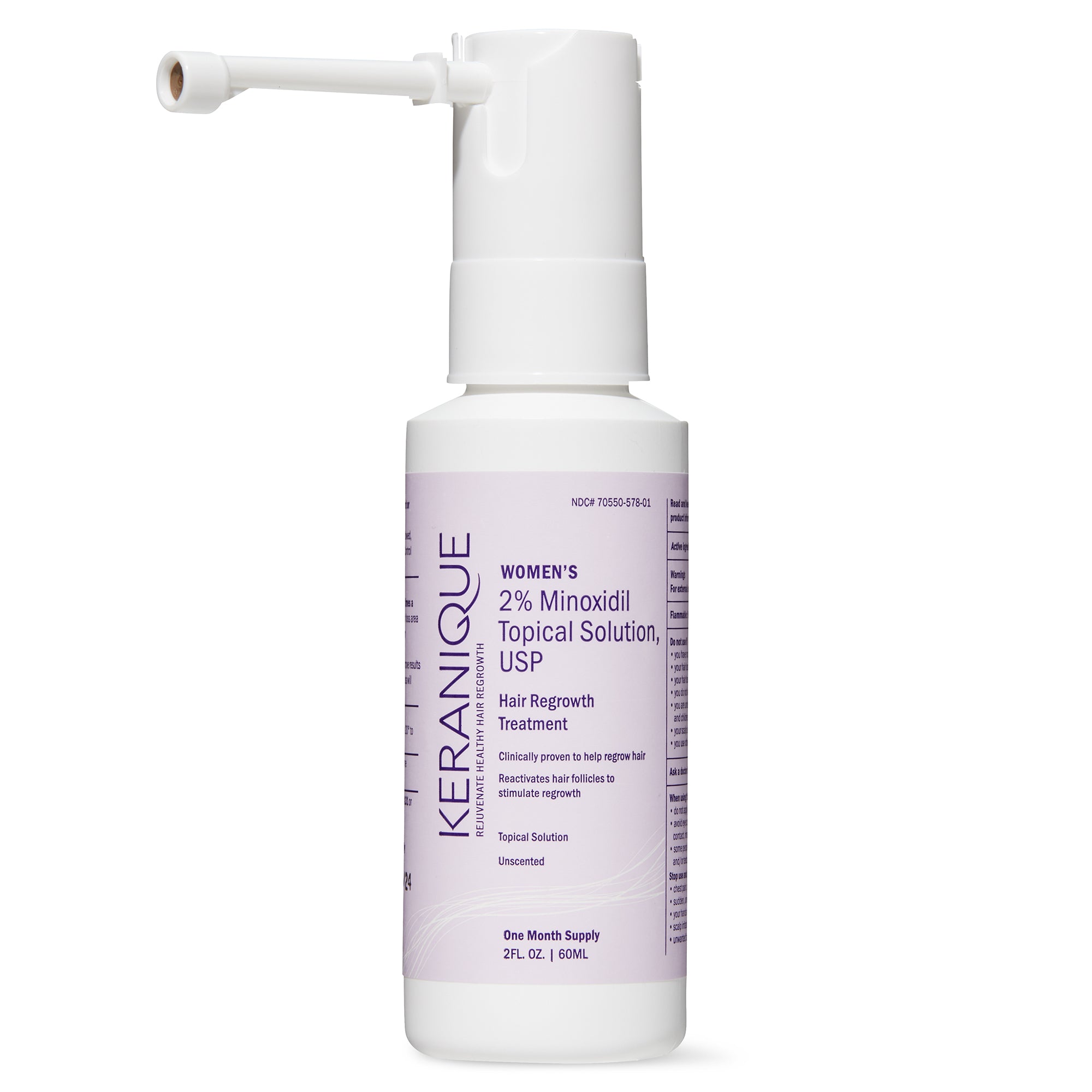 Keranique FDA Approved Hair Regrowth Treatment for Women