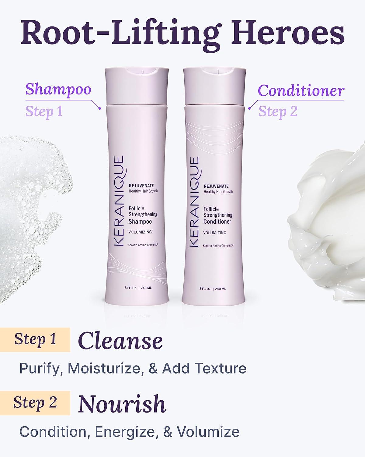 Follicle Strengthening Volumizing Shampoo & Conditioner Set