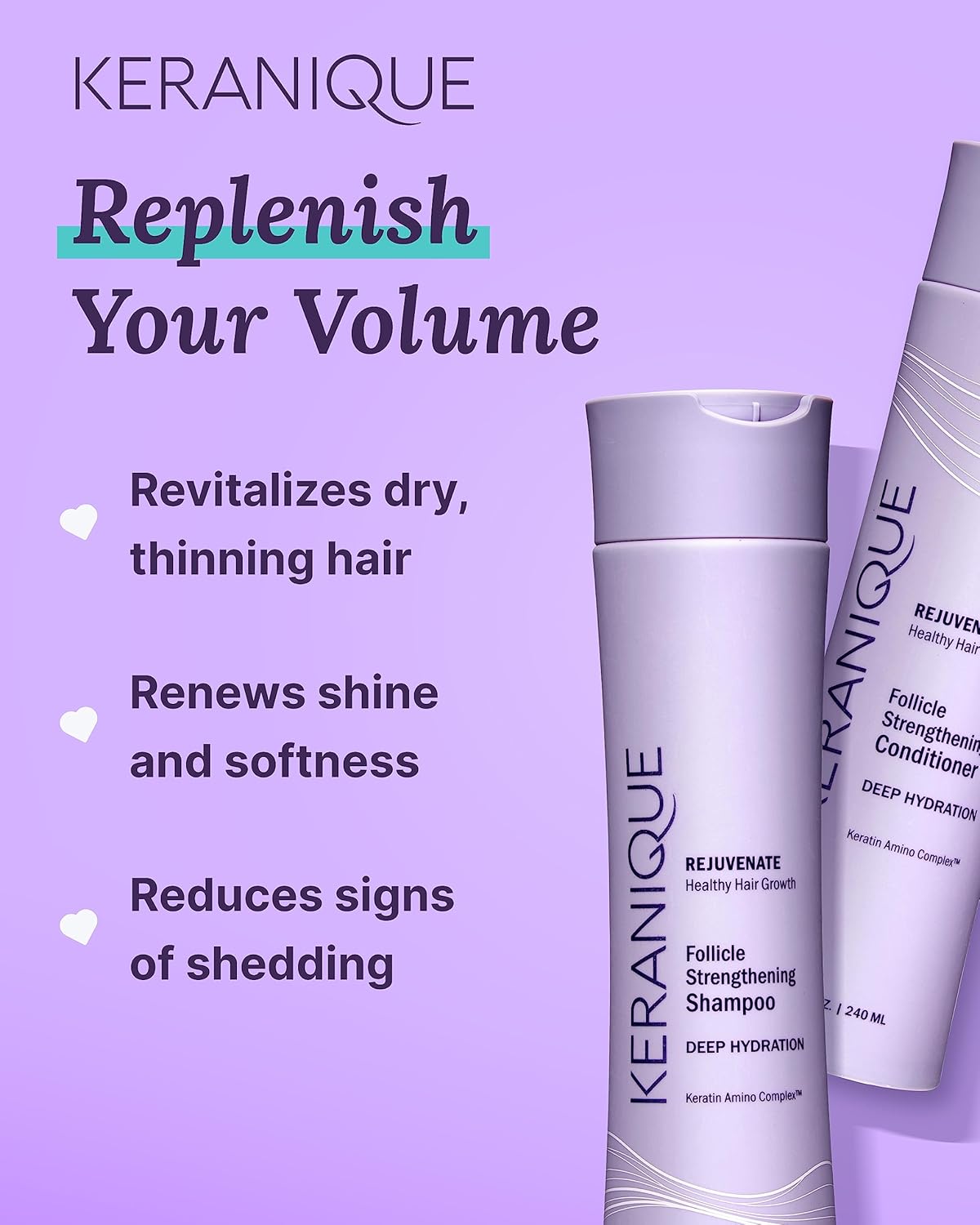 Deep Hydration Follicle Strengthening Shampoo 8 oz