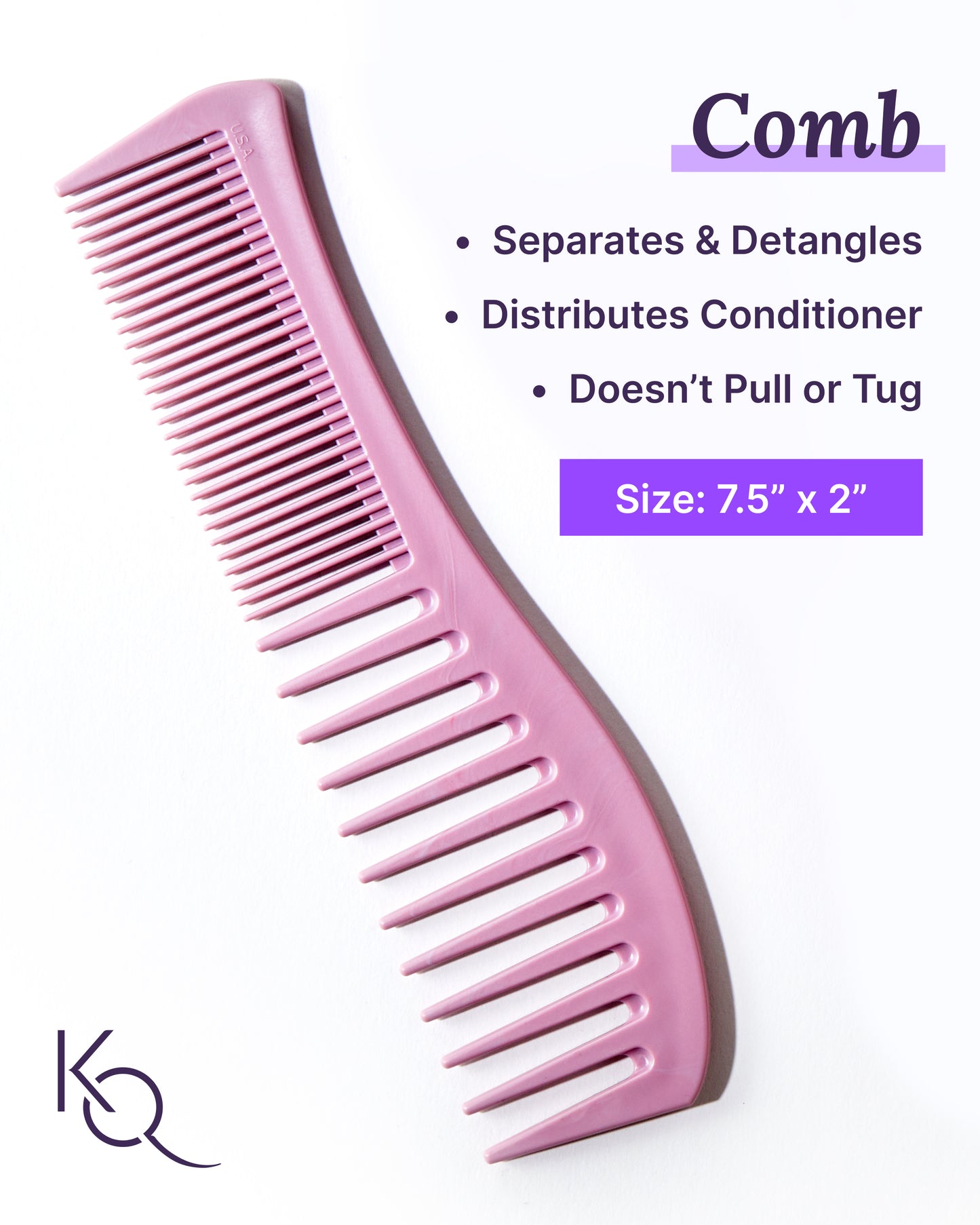 Anti-Breakage Detangling Comb