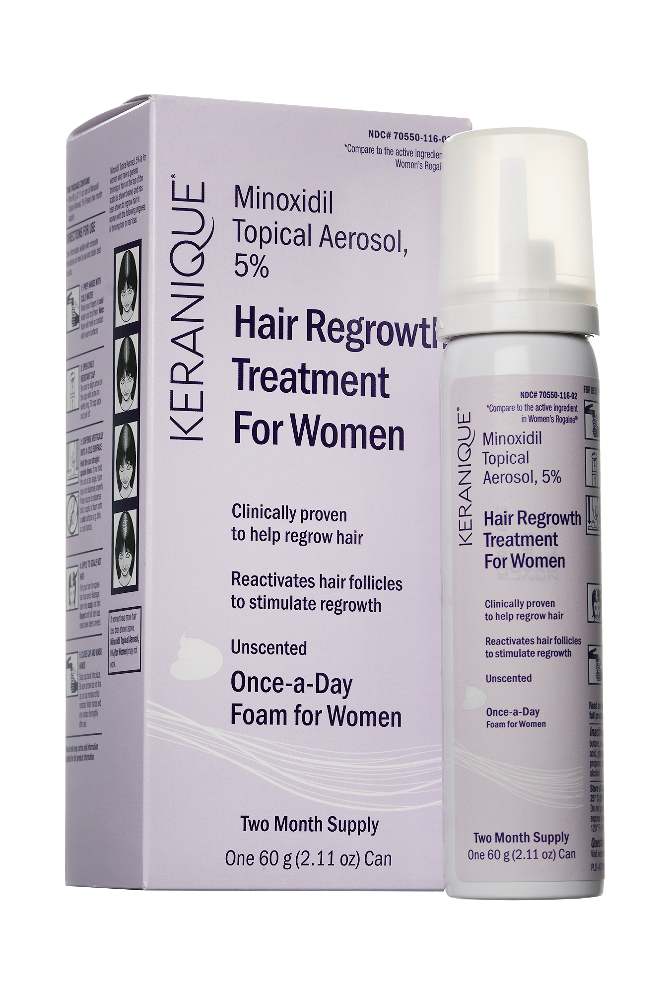 FDA Approved Hair Regrowth Treatment Foam